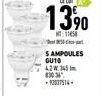 5 AMPOULES GU10  42W 345 303 -92037514-