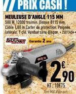 meuleuse 3M