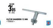 NOMM  305  CLE DE MANDRIN 13 MM -12006567 