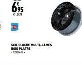 SCIE CLOCHE MULTI-LAMES BOIS PLÂTRE -9290642 