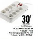 bloc parafoudre tv parafoudre prises  arsc lnterror security pro tvy flt 9.52mm tel rj11-2016  30€  nt 25400 