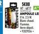 5000 HT:4417 AMPOULE LED E14.2.5W  Blanc chaud  Flamme  Verre dipol -92029954-