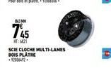 043  745  NT:21  SCIE CLOCHE MULTI-LAMES BOIS PLATRE 