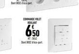 COMMANDE VOLET ROULANT  50  HT: 5642 Det 0432-part 