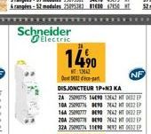 Schneider Electric  Det  14,⁹0  MT: 1242  NF 