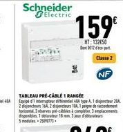 Schneider Electric  159€  HT: 13250  12- Classe 2  NF 