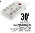 bloc parafoudre tv parafoudre prises  arsc lnterror security pro tvy flt 9.52mm tel rj11-2016  30€  nt 25400 