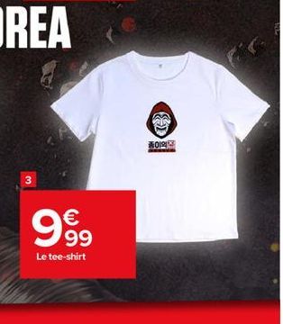 3  999  Le tee-shirt  0193 