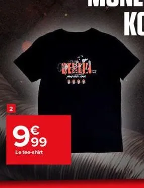 999  le tee-shirt  9999 