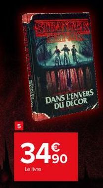 5  FEN1903  CACHIUS. ARNIC  STRANGER  DANS L'ENVERS DU DÉCOR  €  34.⁹0  90  Le livre 