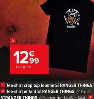 €  12.9⁹9  Le Big Tee  CLUB  VOL 