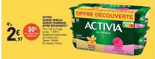 vanille Activia