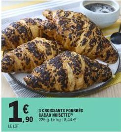 croissants fourrés 