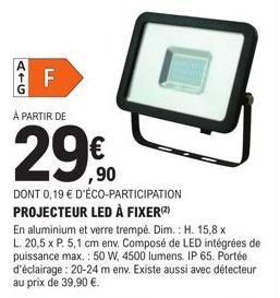 projecteur led 