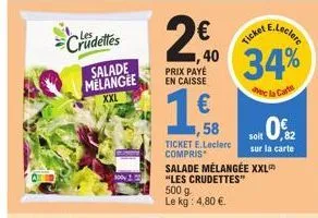 salade e.leclerc