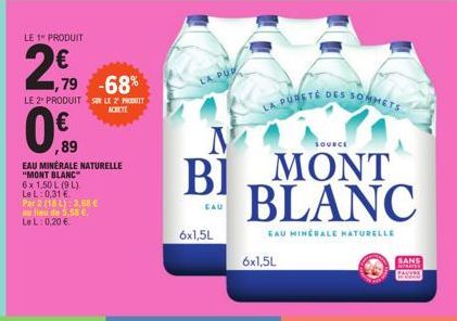 promos Mont blanc