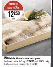 filet de morue 