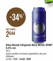 bière blonde 