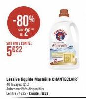 lessive liquide Chanteclair