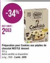 cookies Nestlé