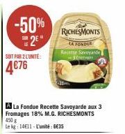 fondue RichesMonts