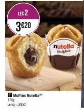 muffins Nutella