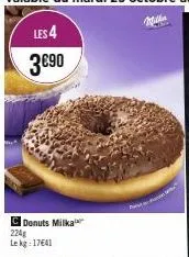 cdonuts milka 224g lekg: 17641 