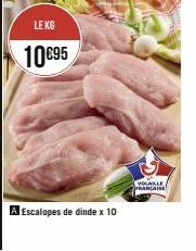 escalopes de dinde 