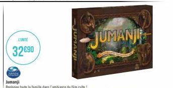 L'UNITE  32€90  JUMANJI  JUMANJI 