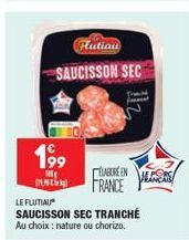 saucisson sec Le Flutiau