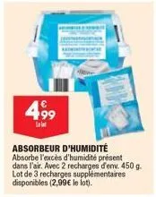 absorbeur d'humidité 