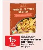 pommes de terre les légendaires