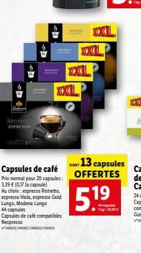 capsules de café 