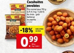 cacahuètes 