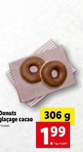 Donuts glaçage cacao  3600 