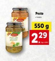 Haresa  Bares Peste alla gervere  Pesto  2835  550 g  229  T-4 