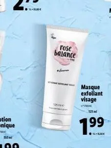 masque exfoliant 