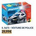 playmobil  5.5673-VOITURE DE POLICE  29,99€ 