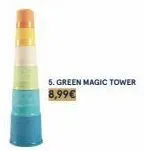 5. green magic tower 8,99€ 