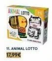animal lotto  uco  -  11. animal lotto  17,99€ 