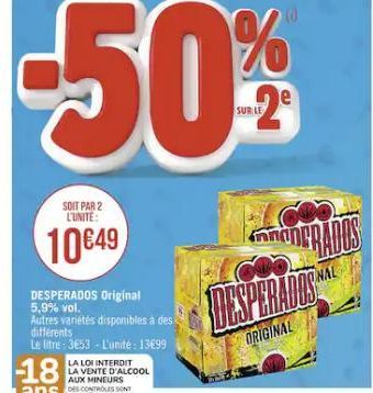 promos Desperados