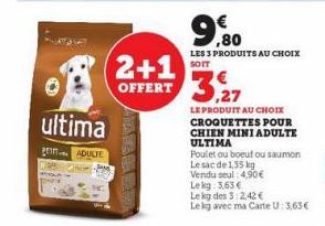 croquettes pour chien Ultima