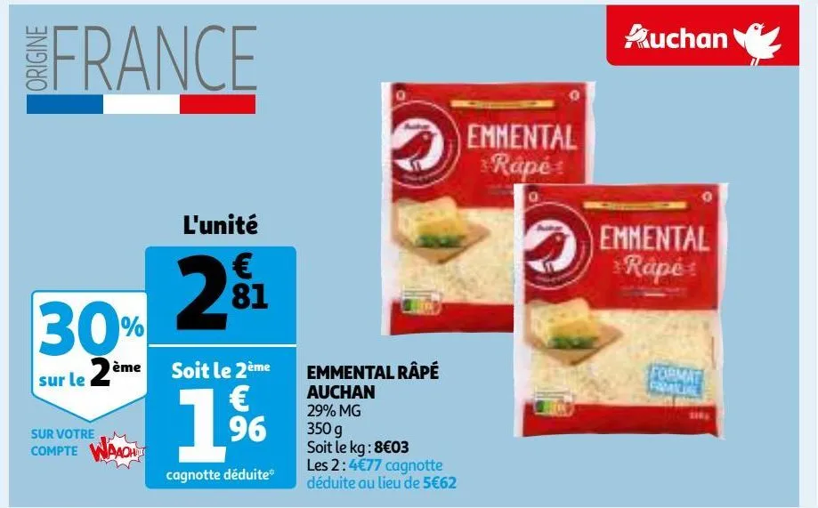 emmental rape auchan