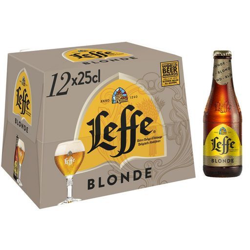 BIÈRE BLONDE LEFFE 