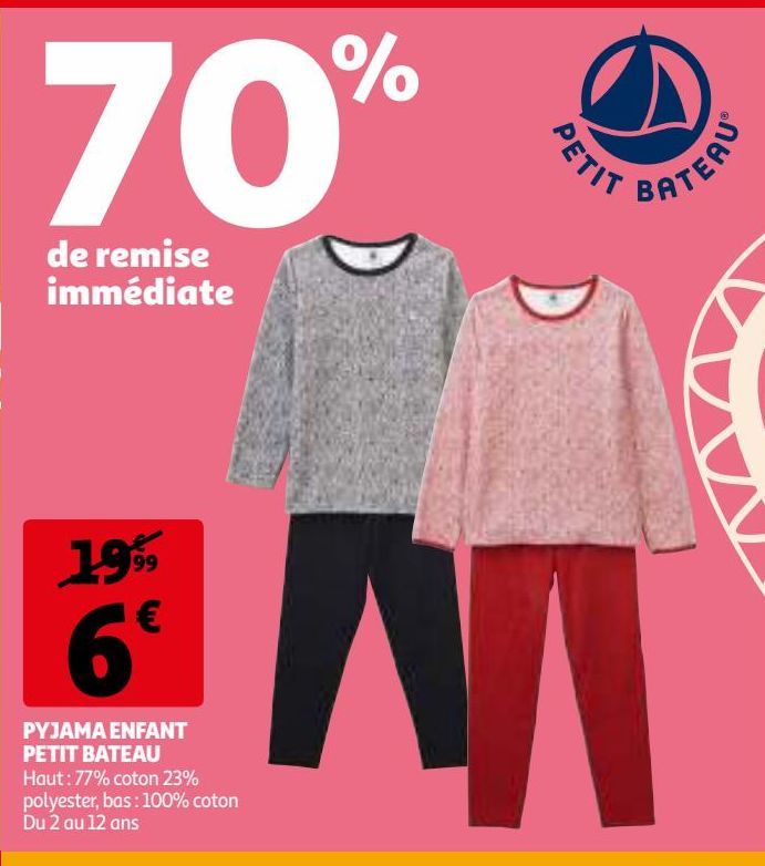 PYJAMA ENFANT PETIT BATEAU