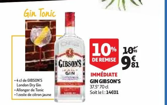 gin gibson's