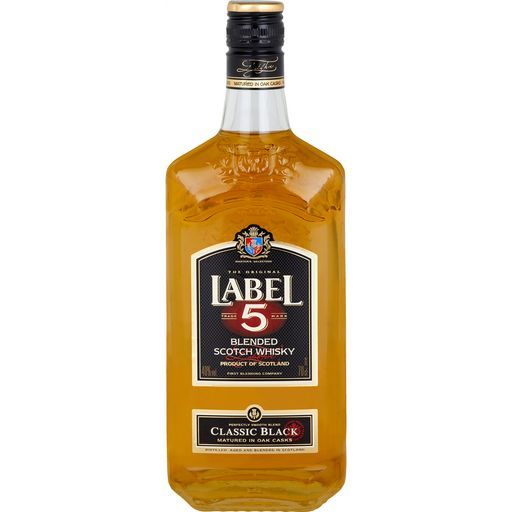 WHISKY LABEL 5