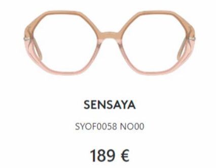 C  SENSAYA  SYOF0058 NO00  189 € 