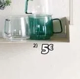 2) 5€ 