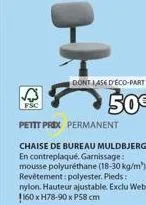 chaise de bureau 